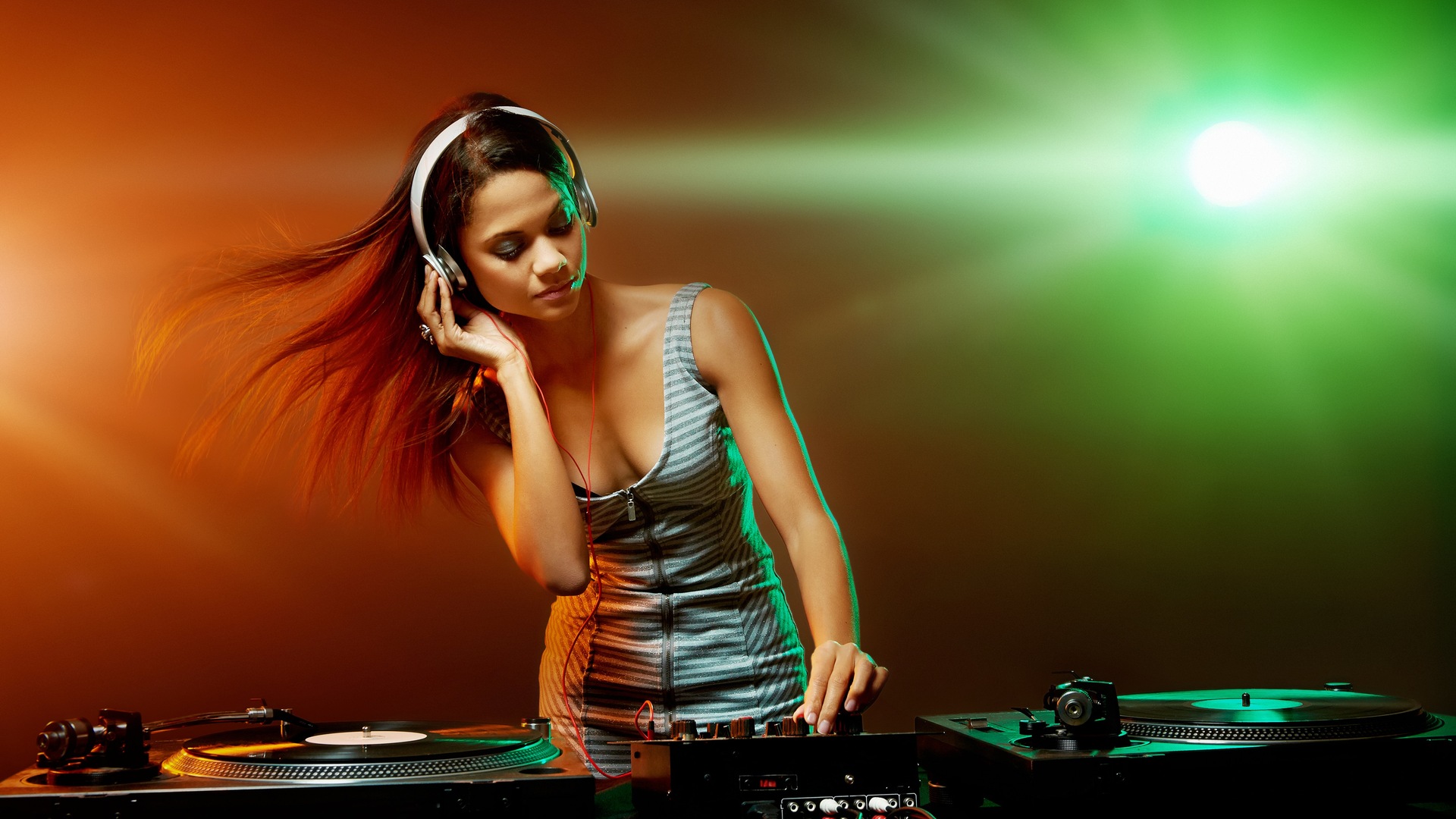 X party dj girl laptop full hd p hd k wallpapers images backgrounds photos and pictures