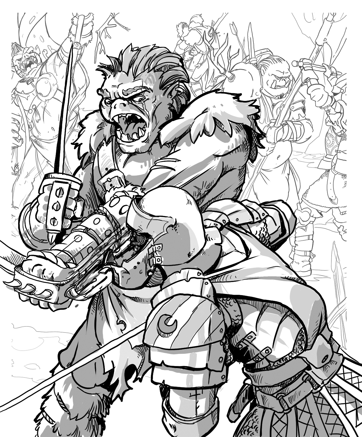 Orc dungeons dragons