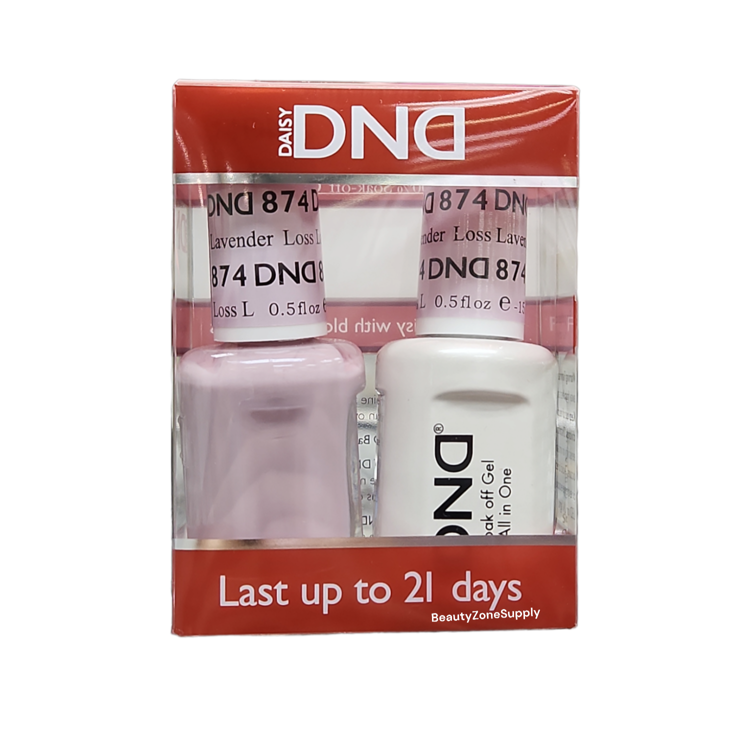 Dnd duo gel lacquer loss lavender â beauty zone nail supply