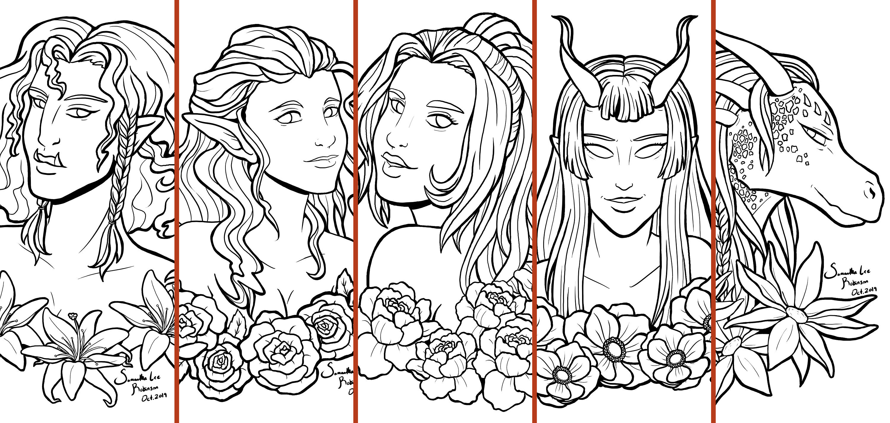 Dd ladies coloring pages download now