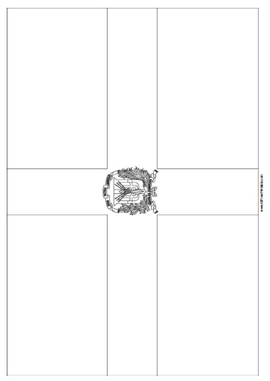 Dominican republic flag coloring page â free printable