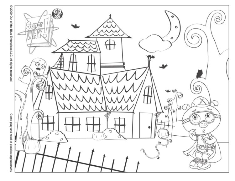 Alpha pigs halloween coloring page kidsâ kids for parents