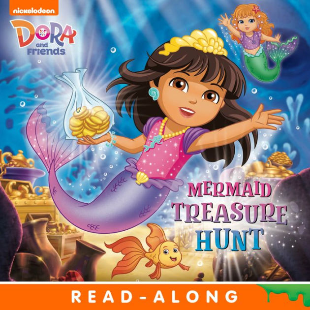 Mermaid treasure hunt dora and friends by nickelodeon publishing ebook nook kids read to me barnes noble