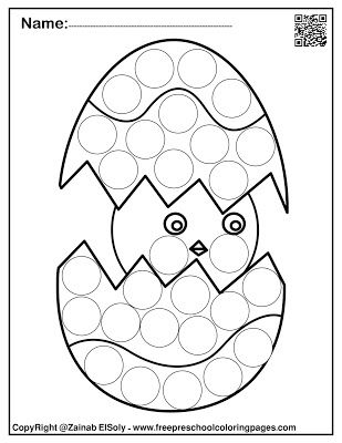 Set of spring dot marker free coloring pages free coloring pages dot markers do a dot
