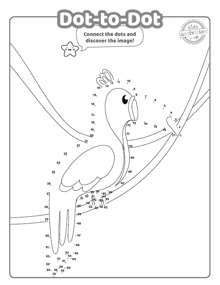 Extreme dot to dot printable coloring pages kids activities blog