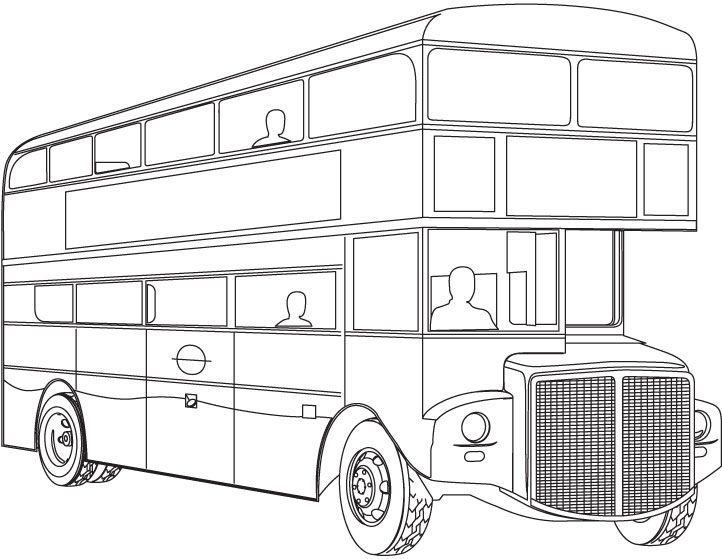 Double decker bus coloring page coloring pages super coloring pages double decker bus