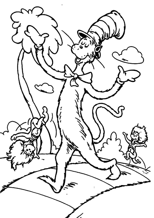 Coloring pages printable dr seuss coloring pages for kids
