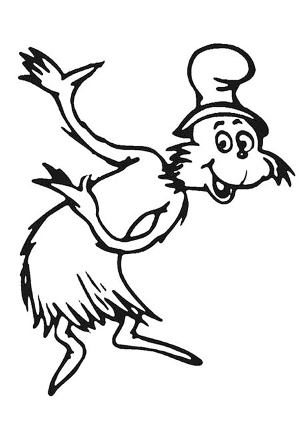 Coloring pages free printable dr seuss coloring page for kids