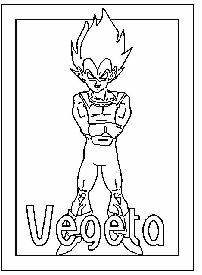 Best dragon ball z coloring pages for kids