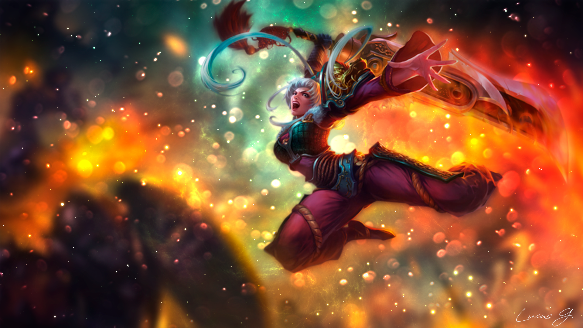 Dragonblade riven wallpaper by lordlucas on