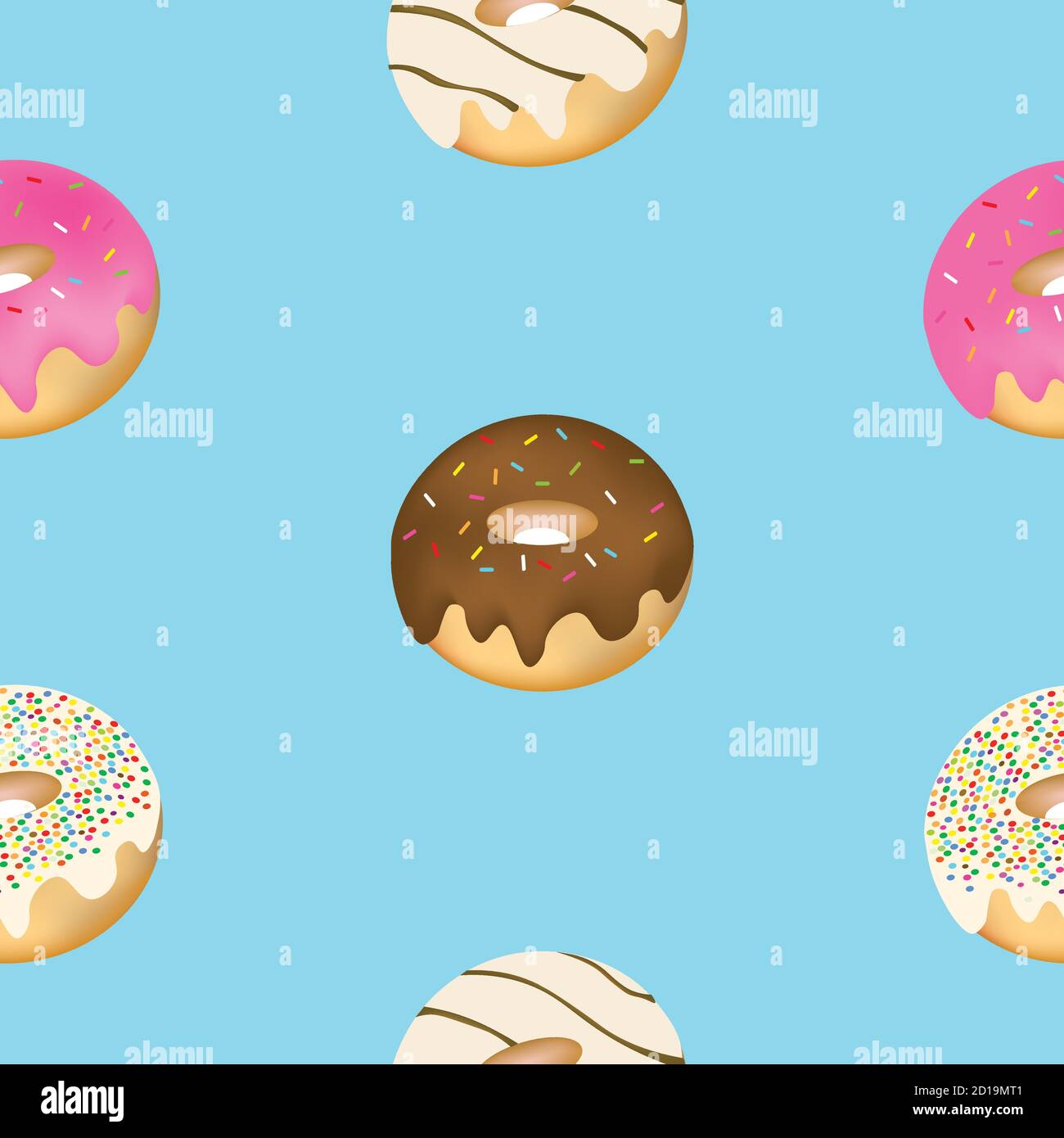 Drawing donuts hi