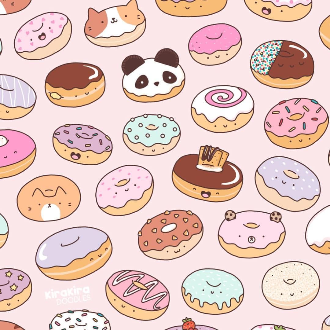 Donut kawaii wallpapers