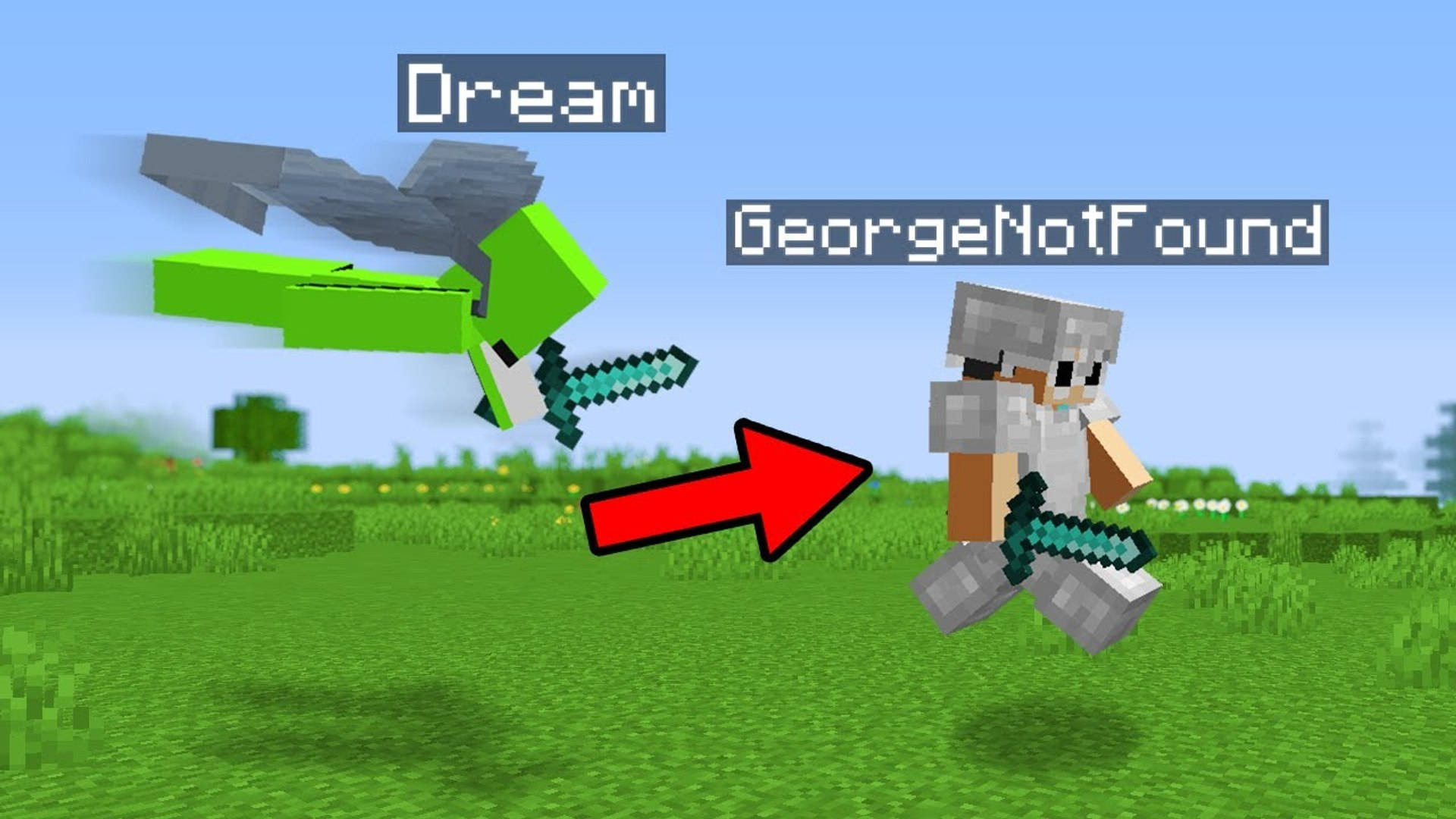 Download minecraft dream and george not found wallpaper