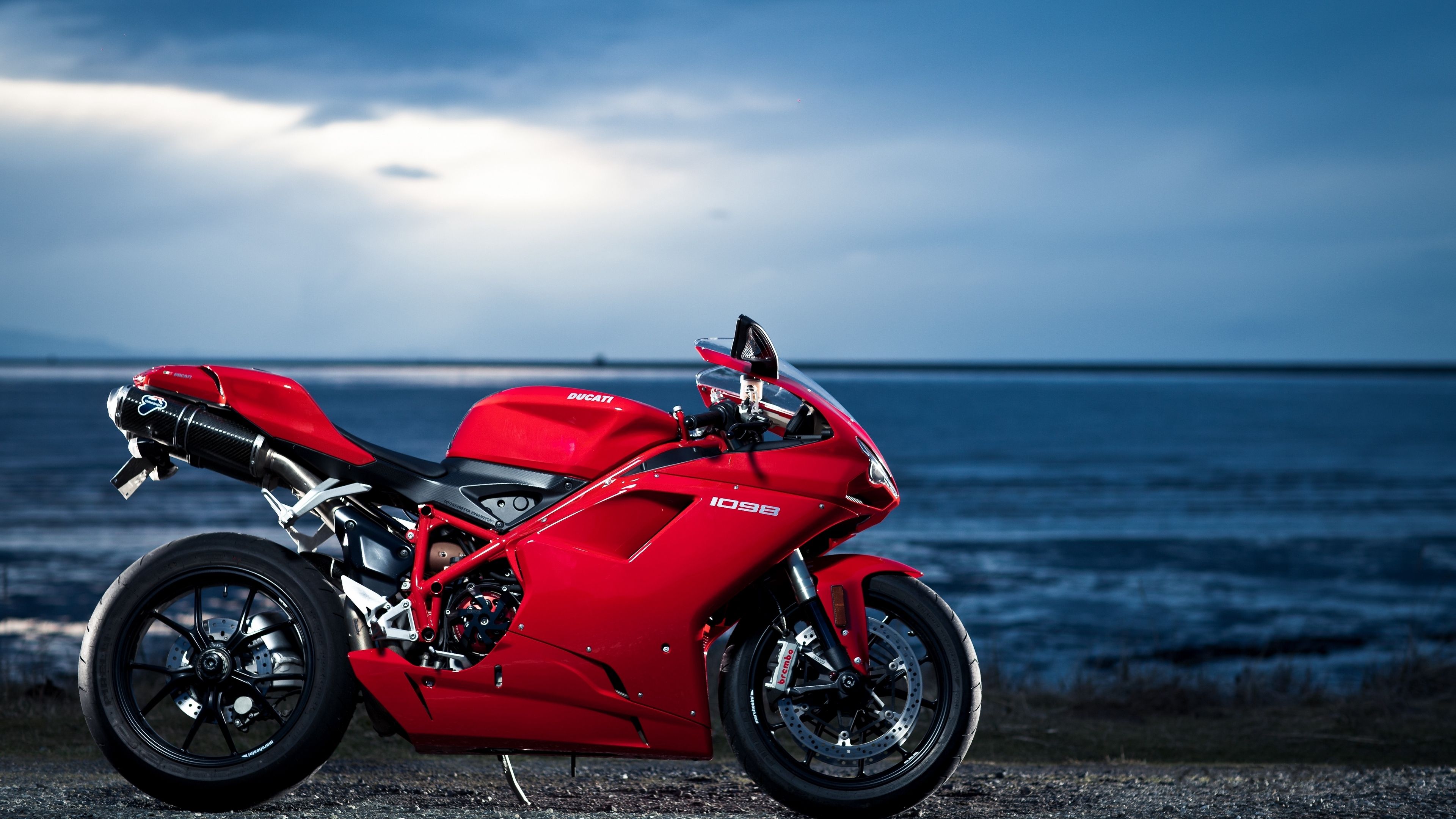 Ducati motorcycle s on