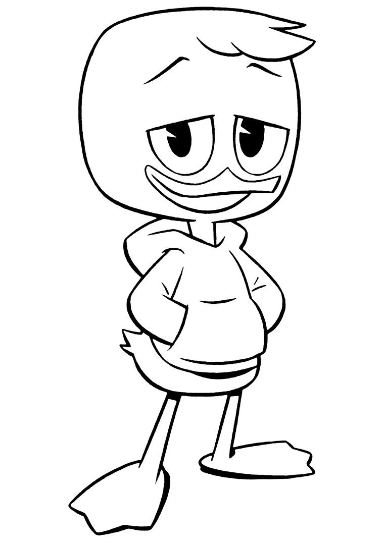 Ducktales coloring pages printable for free download