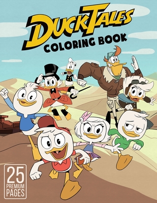 Duck tales coloring book great coloring book for kids and fans