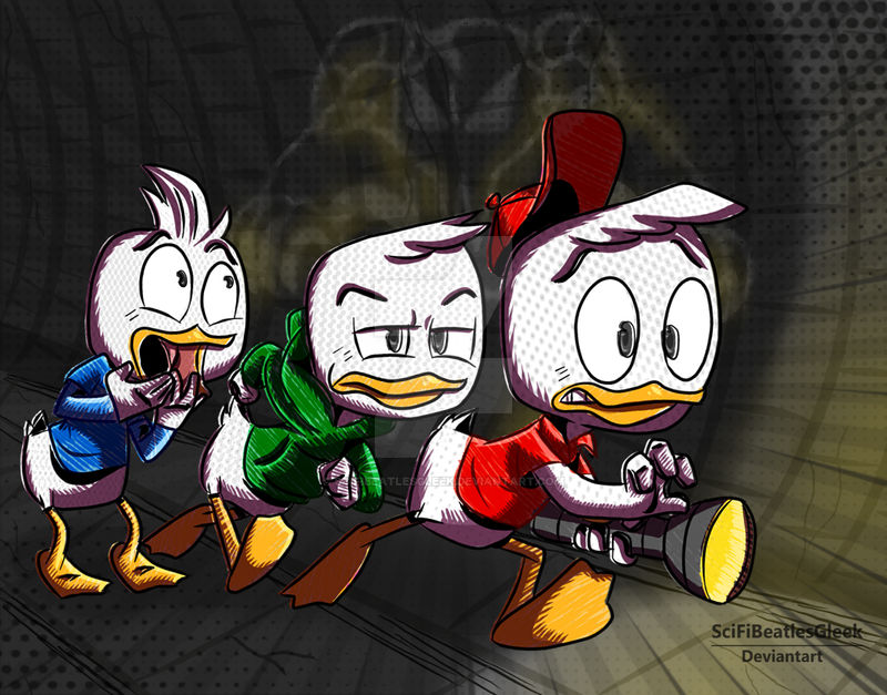 Ducktales coloring page contest entry by scifibeatlesgleek on