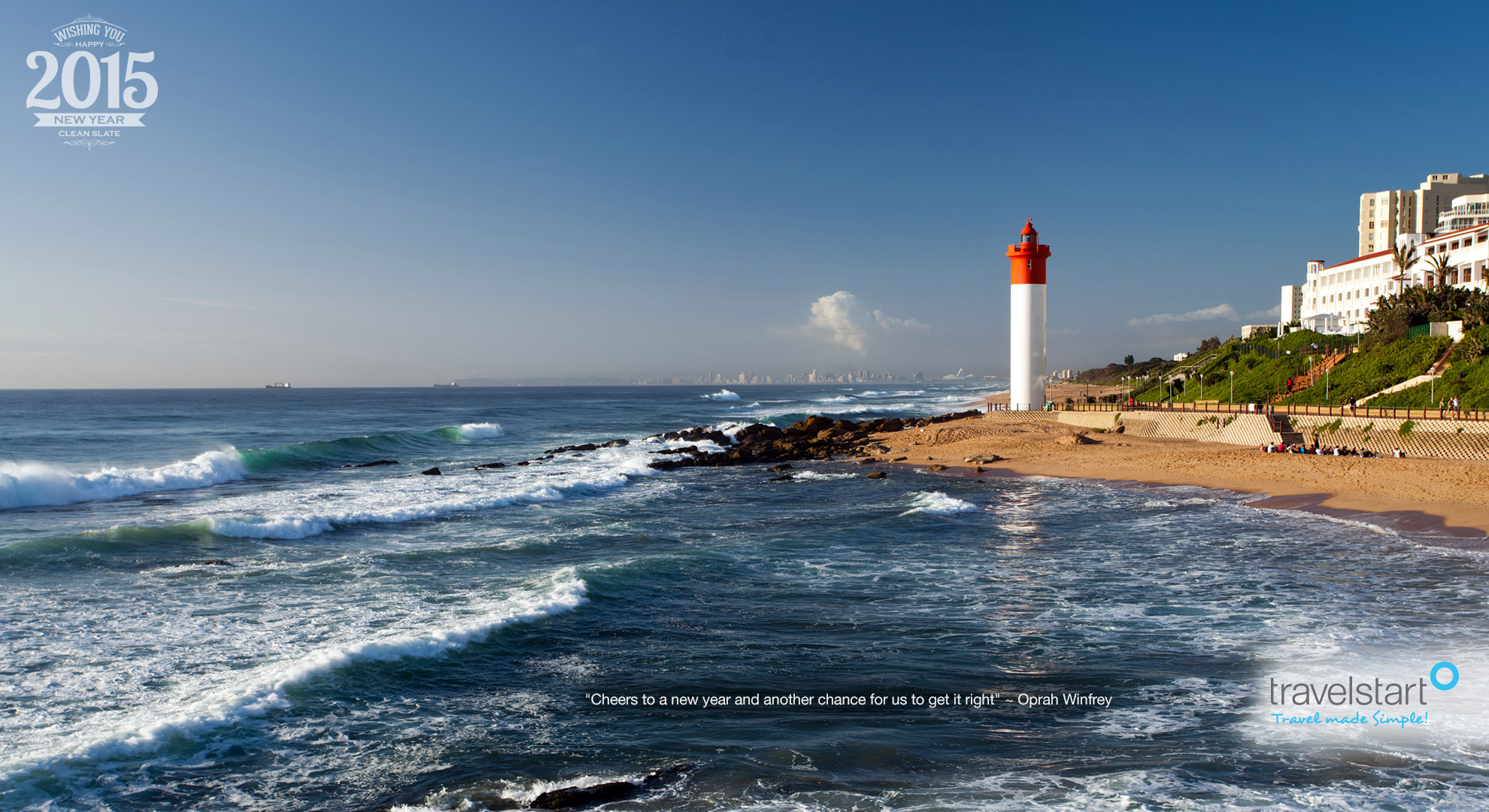 Happy new year download the january wallpaper featuring umhlanga lighthouse blog