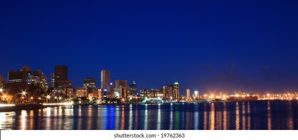 Durban at night stock photos images photography