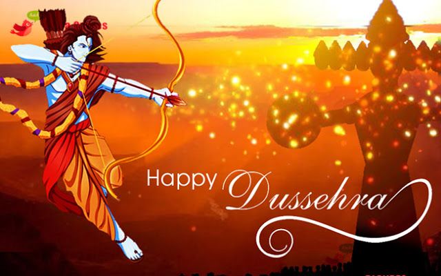 Happy dussehra images wallpapers