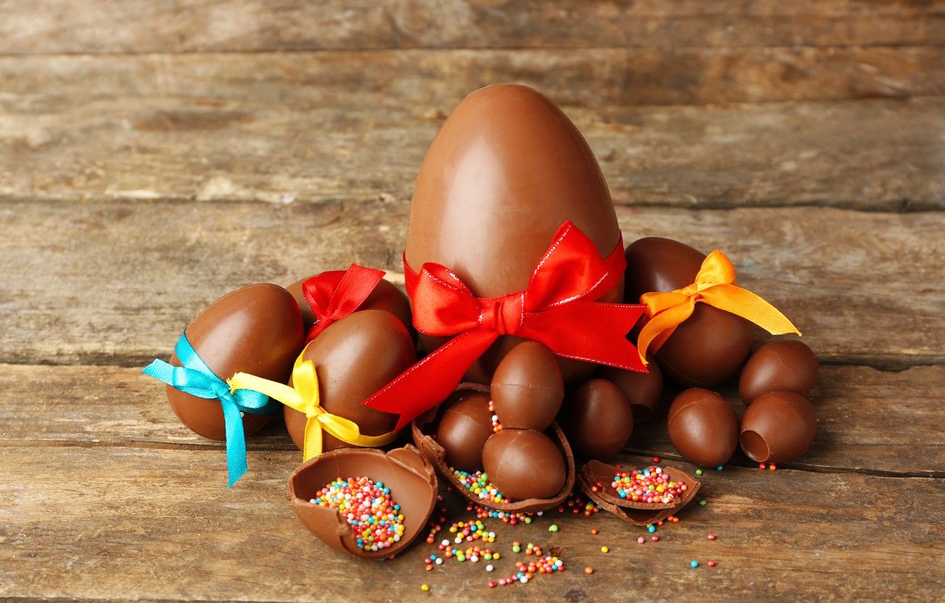 Chocolate easter eggs wallpapers