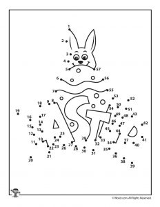 Easter connect the dots printables woo jr kids activities childrens publishing