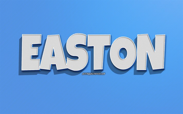 Download wallpapers easton blue lines background wallpapers with names easton name male names easton greeting card line art picture with easton name for desktop free pictures for desktop free