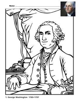 Andrew jackson coloring tpt