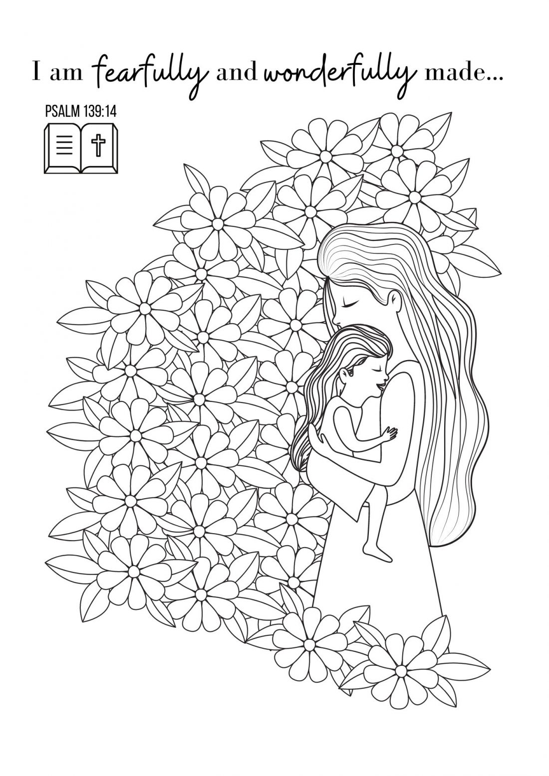 Free printable bible verse coloring pages for kids