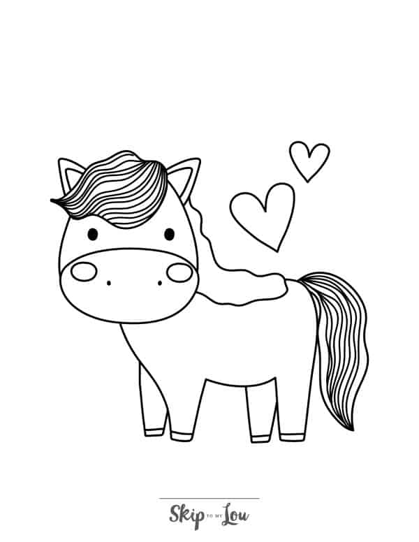 Horse coloring pages skip to my lou