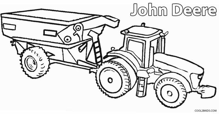 Printable john deere coloring pages for kids coolbkids truck coloring pages deer coloring pages tractor coloring pages
