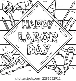 Labor day coloring pages images stock photos d objects vectors
