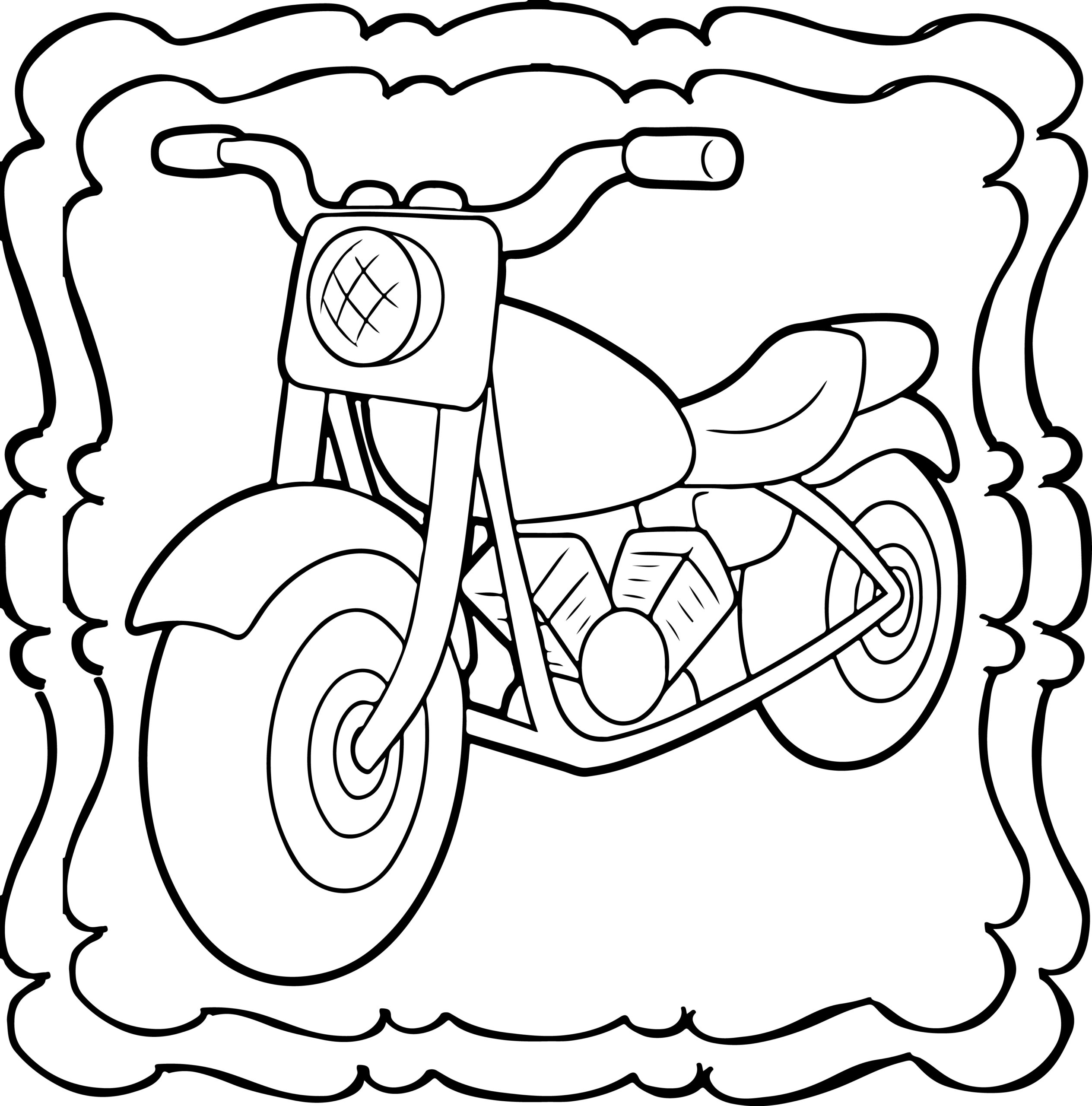Motorcycle coloring book easy and fun motorcycles coloring book for kids made by teachers