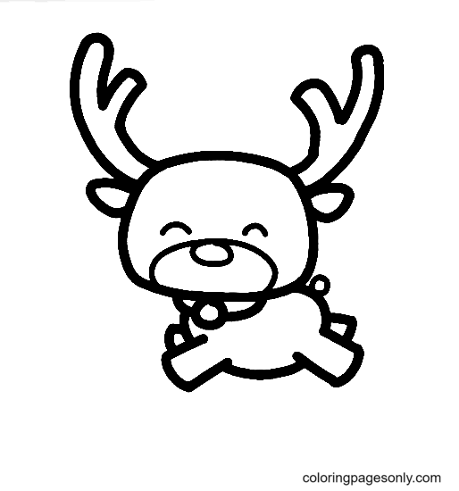 Rudolph coloring pages printable for free download