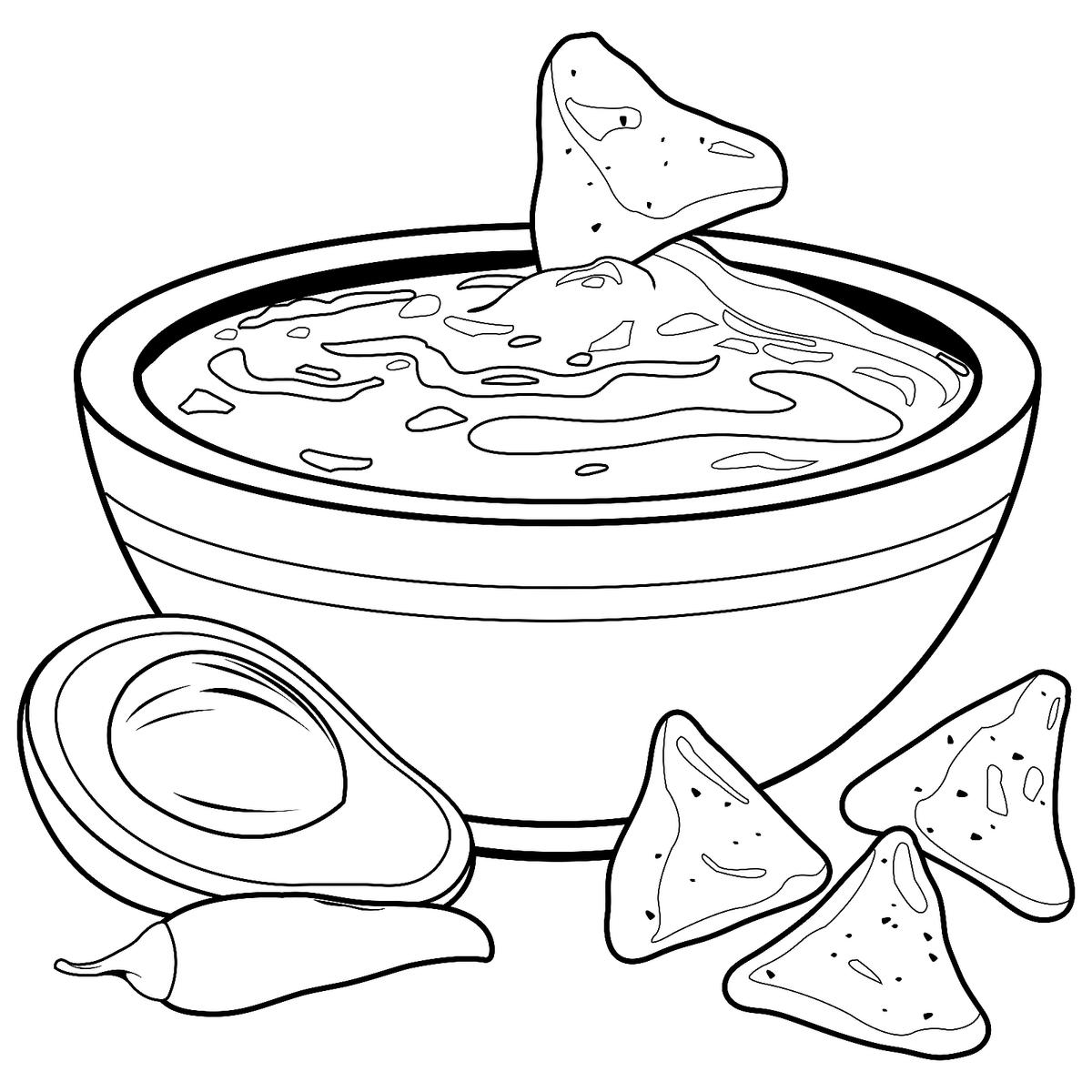 Food coloring pages free printable coloring pages of food that will make your stomach growl printables mom