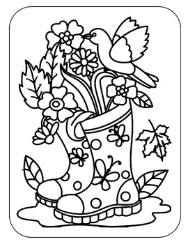 Simple large print coloring pages easy designs for kids and seniors