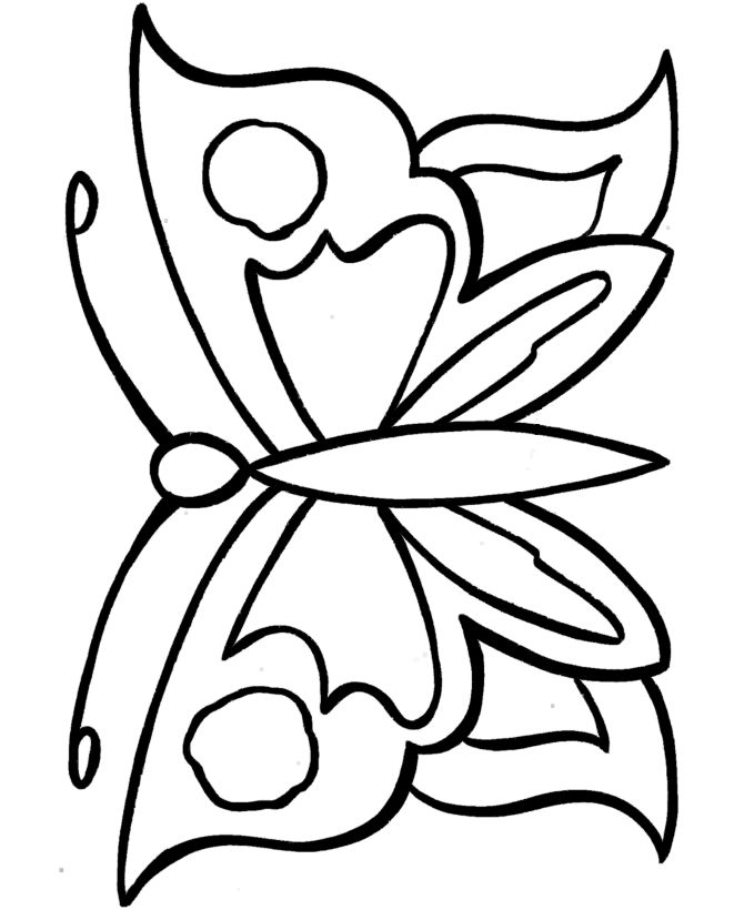 Easy coloring pages free printable large butterfly easy coloring activity pages for prekâ butterfly coloring page easy coloring pages printable coloring pages