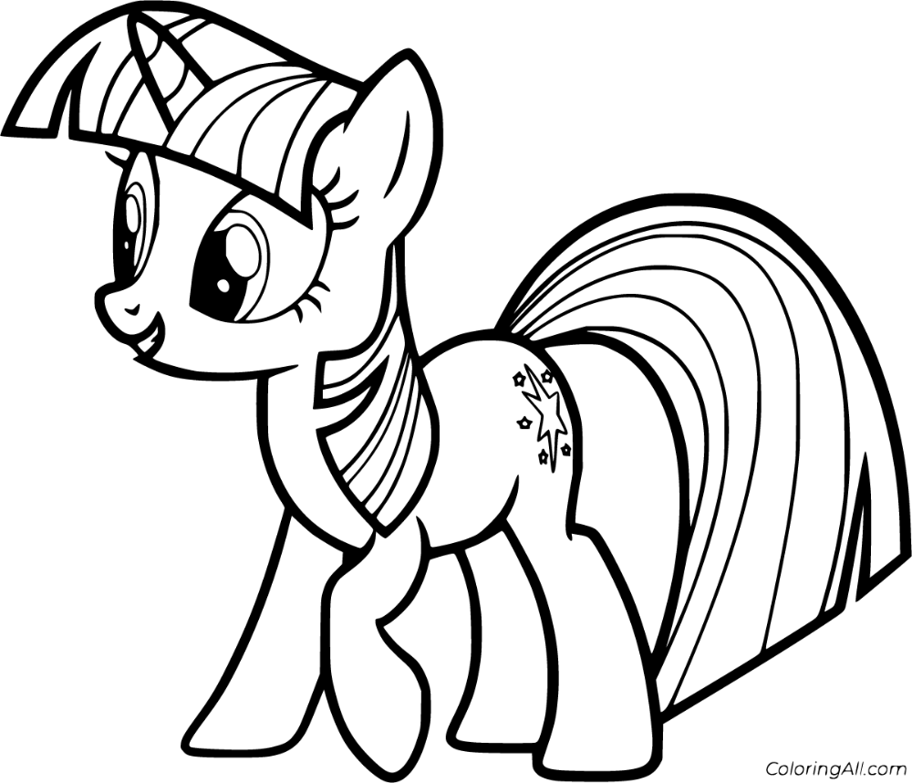 Free printable twilight sparkle coloring pages in vector format easy to print from any device and auâ twilight sparkle coloring pages unicorn coloring pages