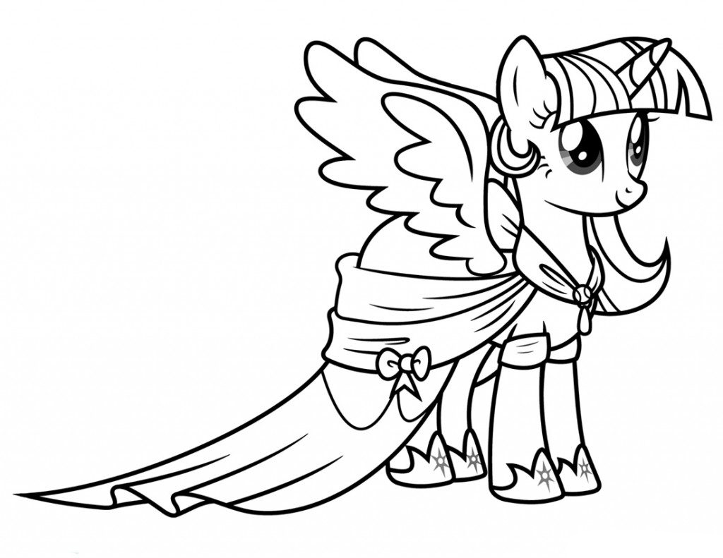 Twilight sparkle coloring pages