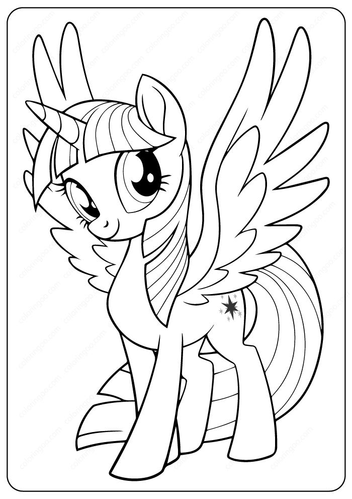 My little pony twilight sparkle coloring pages unicorn coloring pages my little pony coloring my little pony twilight