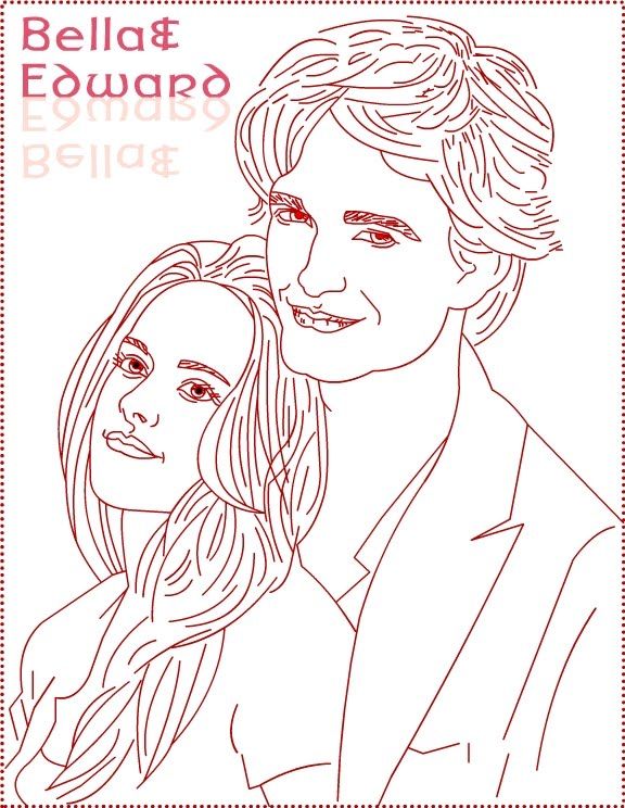 Nicoles free coloring pages twilight bella swanedward cullen coloring pages free coloring pages coloring pages people coloring pages