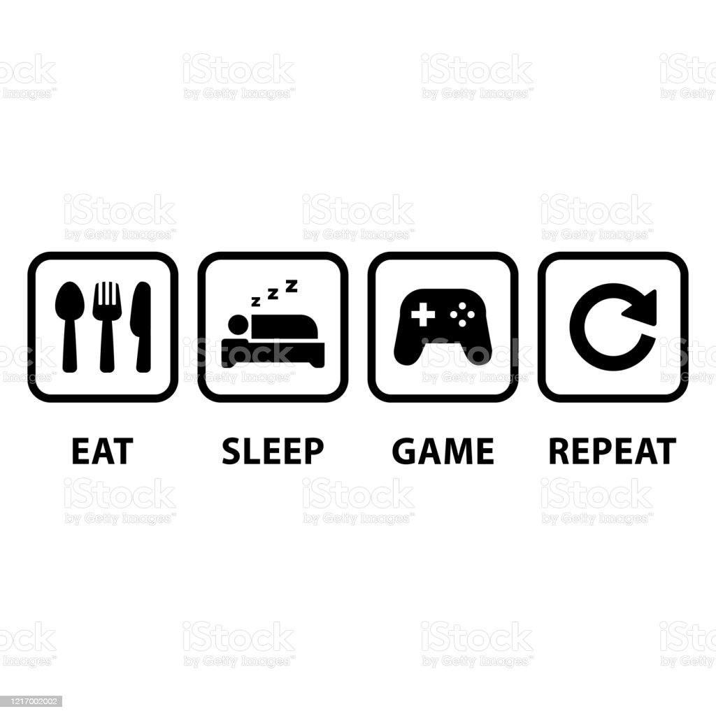 Free download eat sleep game repeat icons stock illustration download image x for your desktop mobile tablet explore eat sleep game repeat wallpapers game wallpaper game wallpapers kingdom