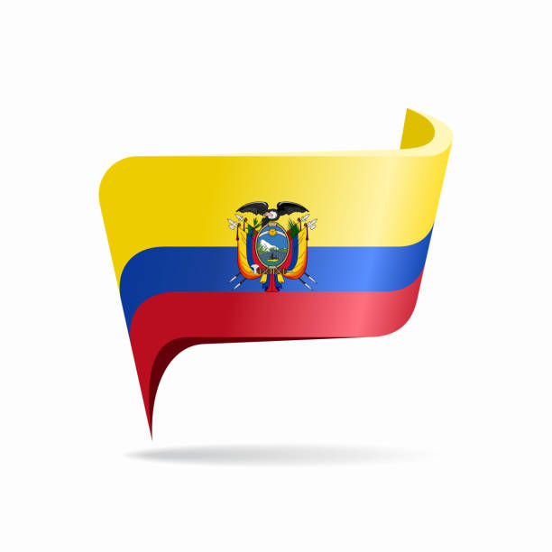 Ecuador flag banner ecuador flag stock photos pictures royalty