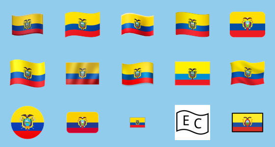 Ðªð flag ecuador emoji