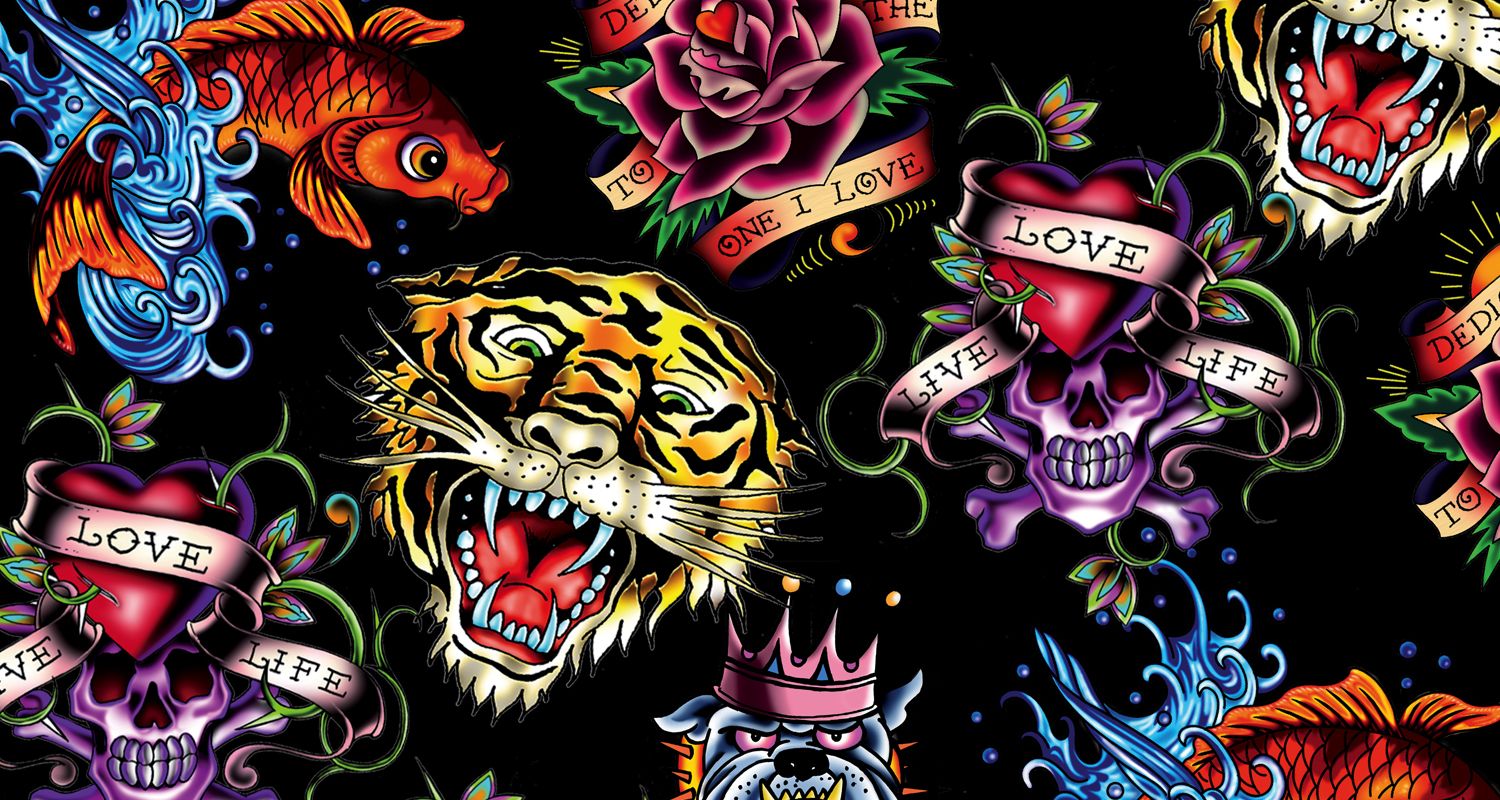 Download ed hardy backgrounds Bhmpics