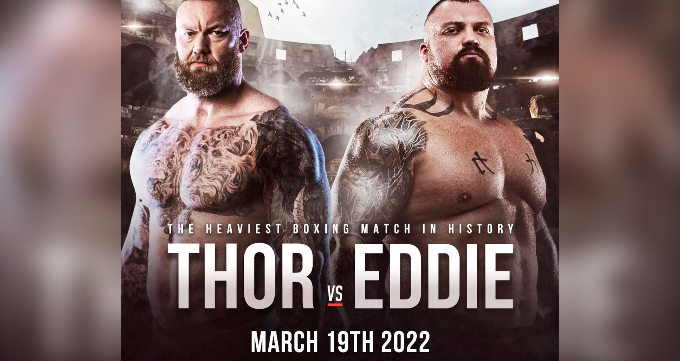 Hafthor bjornsson vs eddie hall boxing match reportedly set for march