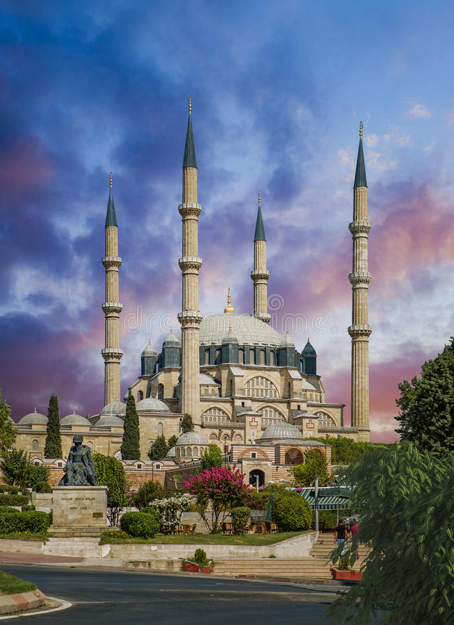 Selimiye mosque stock image image of architecture sculpture