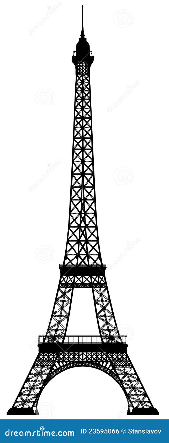 Eiffel tower outline stock illustrations â eiffel tower outline stock illustrations vectors clipart