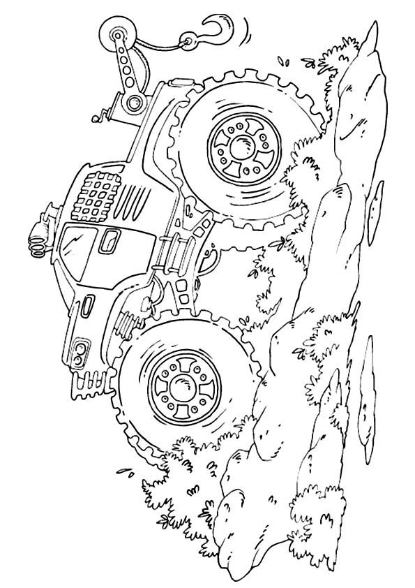 El toro loco drive in the forest monster truck coloring pages coloring pages truck coloring pages