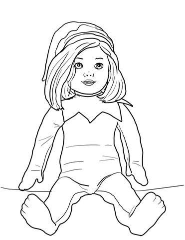 Elf on the shelf coloring pages free coloring pages